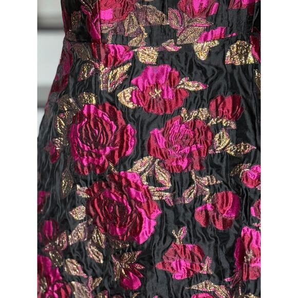 NWT Rachel Roy Rose Metallic Organza Dress Special Occasion Wedding Guest Party - Picture 6 of 14